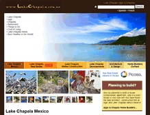 Tablet Screenshot of lake-chapala.lake-chapala.com